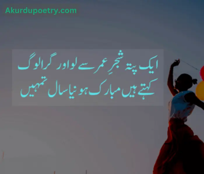 new year poetry in Urdu 