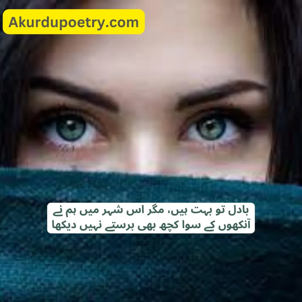 Eyes Poetry in Urdu